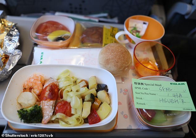 Passengers with allergies should tell airlines if they require an allergen-free meal well before the date of travel