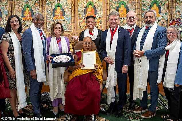 'His Holiness Dalai Lama, with his message of knowledge, tradition, compassion, purity of soul and love, will live a long time and his legacy will live forever. But you, the President of China, you'll be gone and nobody will give you credit for anything,' she said