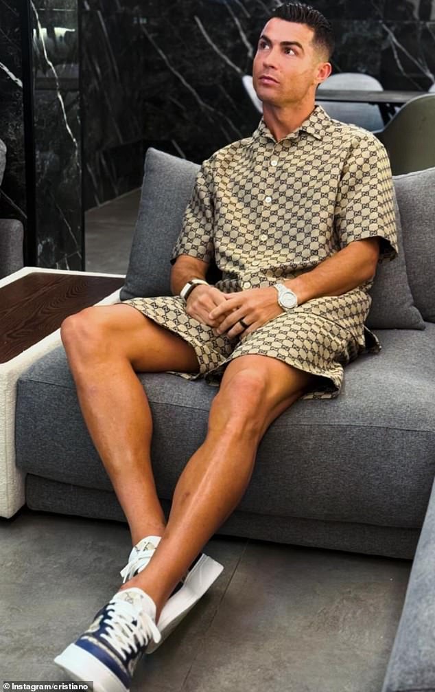 Football legend Cristiano Ronaldo frequently showcases his clean-shaven legs to his 632 million Instagram followers