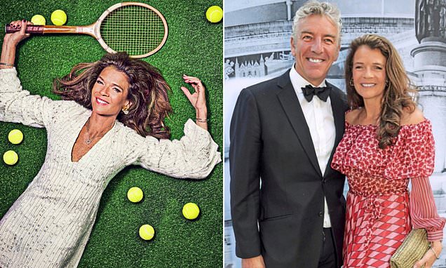 Annabel Croft used to suffer panic attacks - now she isn't afraid of hosting Wimbledon in