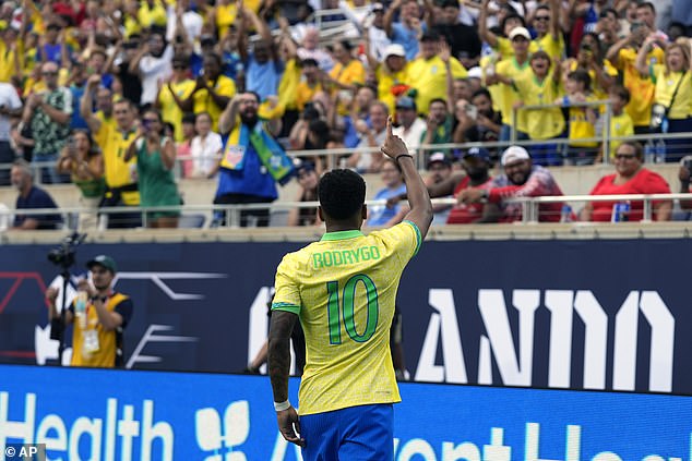 He also complained about a perceived lack of 'atmosphere.' The USA's friendly vs. Brazil earlier this month in Orlando was filled with opposing fans.