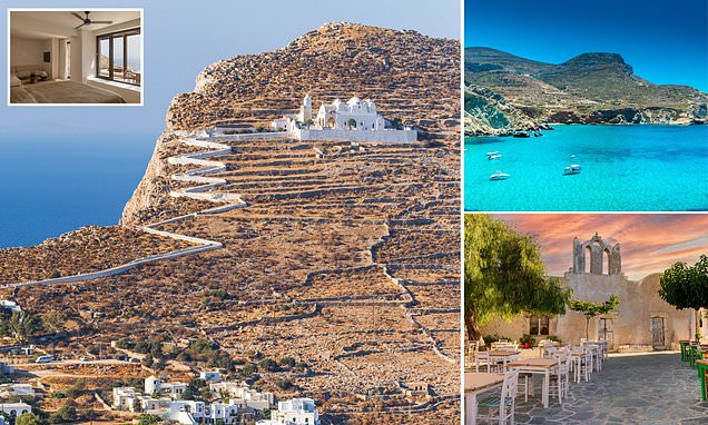 A 50-minute ferry ride from the selfie-stick crowds of Santorini, Folegandros might just