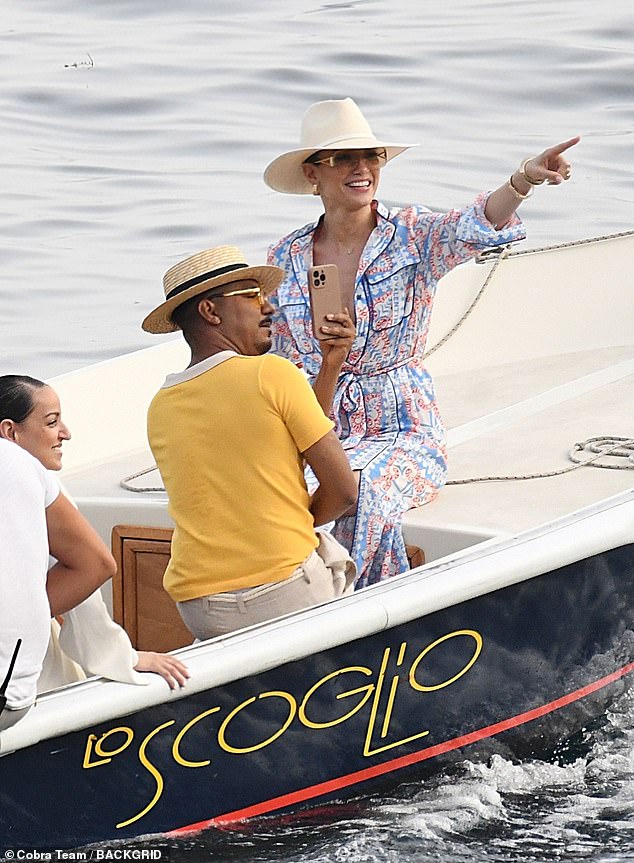 This week, the star looked to replicate her itinerary from three years ago as she joined her pals on a trip to Italy