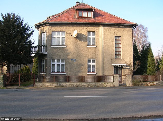 The Höss villa at Auschwitz. It still stands today