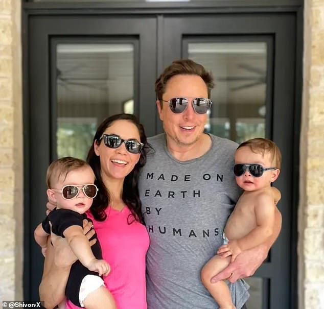 Currently, the South African-born tycoon looks to be linked with Neuralink executive Shivon Zilis, who works for his brain implant company. He has just confirmed that they recently welcomed a third baby. The pair pictured with their twins