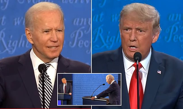 Here we go again! The wildest moment from the last Trump-Biden debates... from 'will you