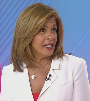 Hoda Kotb was stunned on Wednesday morning