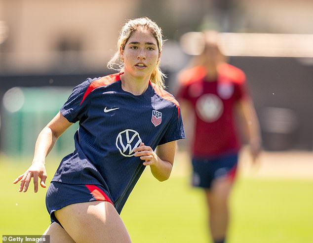 Controversial USWNT star Korbin Albert was named to the Olympic team roster for Paris