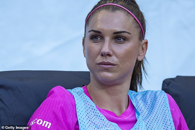 Meanwhile, USWNT legend Alex Morgan has been left at home for the Paris Games