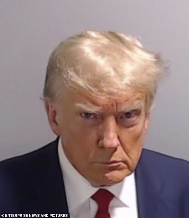 Trump bragged on the call about his Fulton County mug shot, calling it the 'best ever'