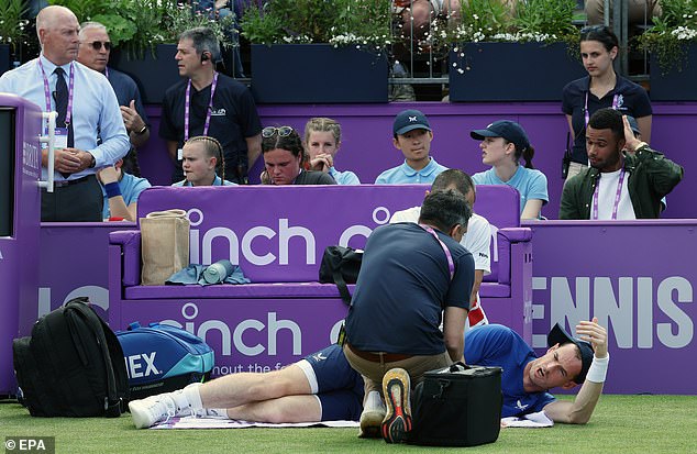 Murray had pulled out of his second-round match match at Queen¿s on Wednesday 19 June