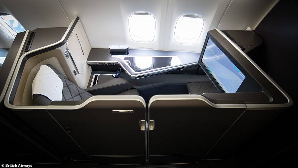 As of this summer, British Airways is the only European carrier to offer first class (above) between the US and the UK