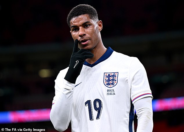 Manchester United and England star Marcus Rashford was given the Pat Tillman Award in 2021