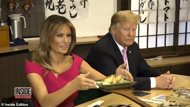 An Inside Edition episode titled 'Melania Trump's Diet' in 2019