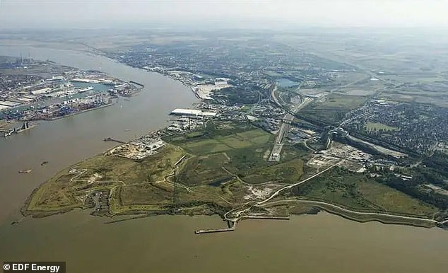 The land is made up of the former Swanscombe Cement Works, which was shut down in 1994