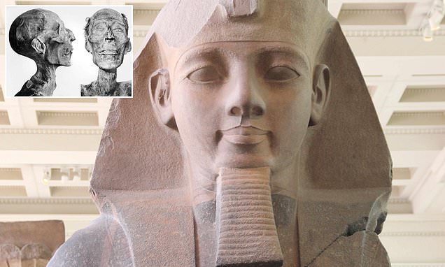 'Wise' face of ancient Egypt's most powerful pharaoh moments before death is revealed