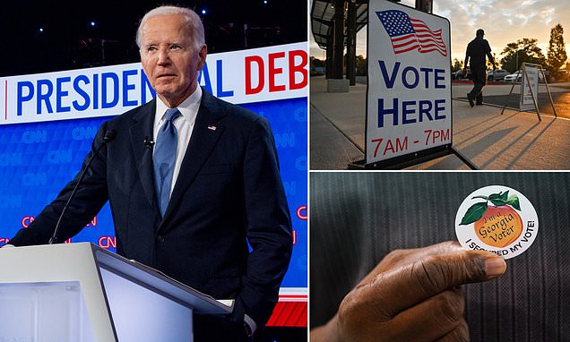 Disappointed swing state Democrats in Georgia give their VERY honest reviews of Biden's