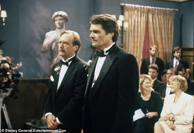 Mull and Fred Willard's characters married on Roseanne
