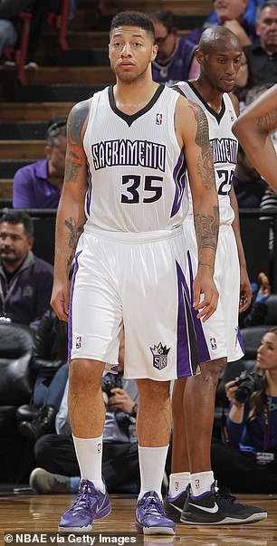 He played for Sacramento after being drafted by the Houston Rockets