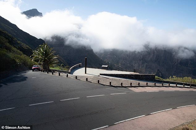 The mountain where search parties have gathered for two weeks was quiet this morning