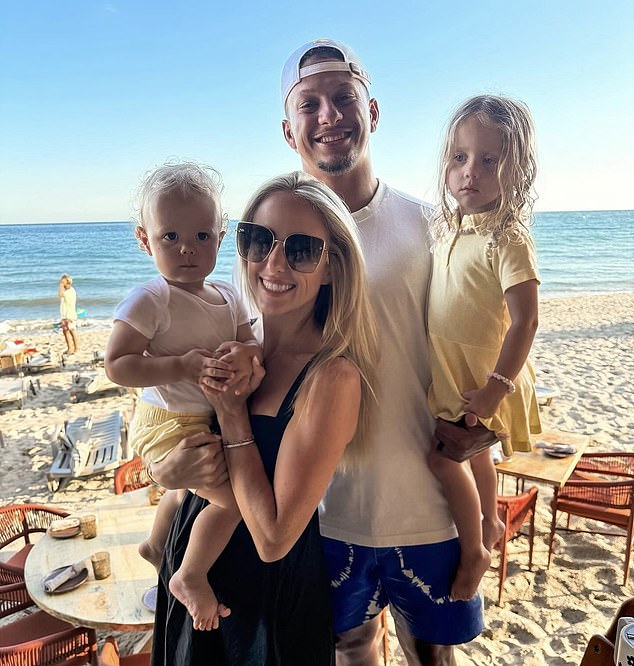 Patrick and Brittany Mahomes have been enjoying some family time together in Spain