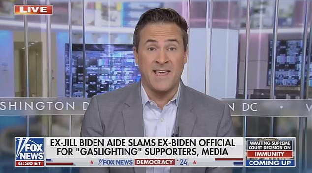 First lady Jill Biden's former press secretary Michael LaRosa called out Bidenworld for 'gaslighting' the American public by saying data indicated the 2024 race hadn't shifted after the 81-year-old's disastrous debate