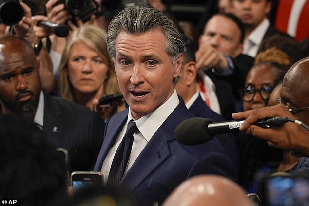 California Governor Gavin Newsom has been a forceful defender of President Biden and rejected him being replaced. He said he would never turn his back on the president