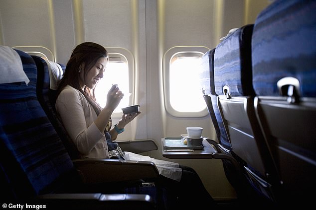 After backing down due to struggling with 'confrontation,' the woman accepted the middle seat without further argument - but didn't feel good about how things had played out (stock image)