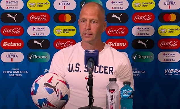 Gregg Berhalter issued a blunt response when grilled about his future as USMNT head coach