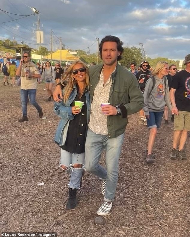 The singer, 49, took to Instagram on Monday with a montage of snaps from their weekend at Worthy Farm