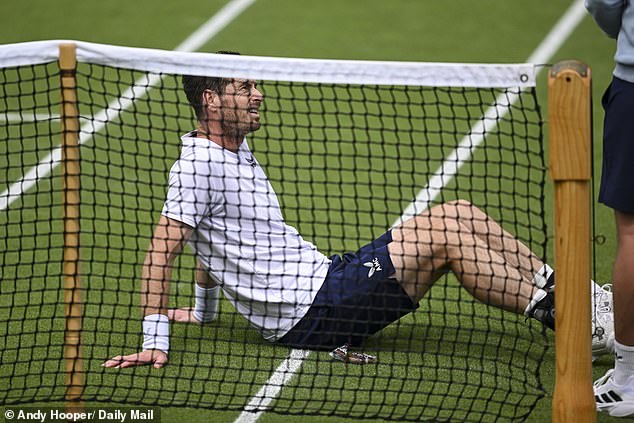 He had been down to practice again this afternoon but will now focus on the doubles