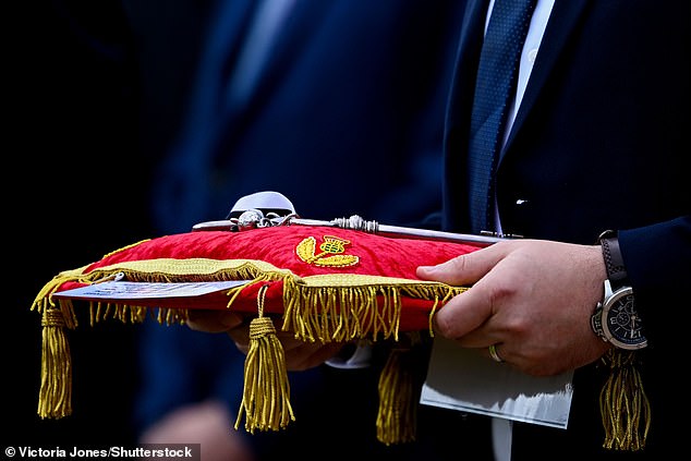 The Ceremony of the Keys (pictured) will take place in the Gardens of The Palace of Holyroodhouse in Edinburgh