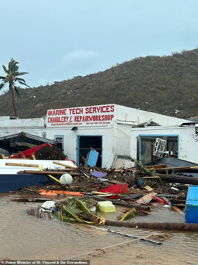 Early Tuesday, the storm was located about 300 miles southeast of Isla Beata in the Dominican Republic. It had top winds of 165 mph and was moving west-northwest at 22 mph