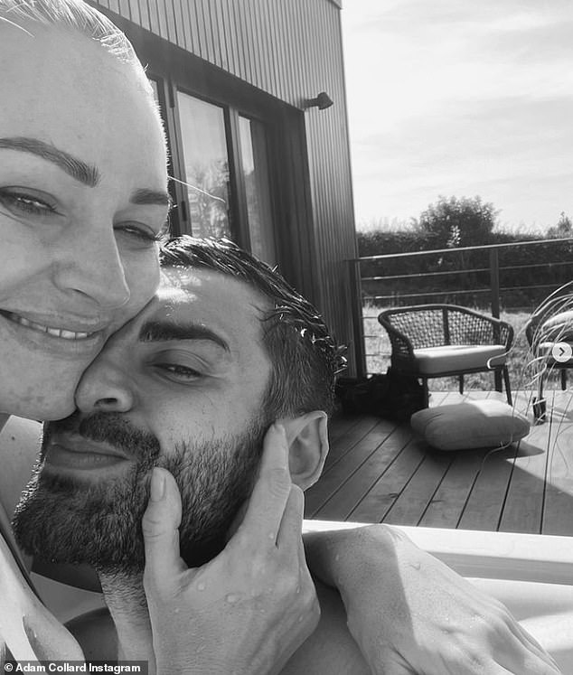 Adam Collard wished his ITV Sports presenter girlfriend Laura Woods a happy birthday with a gushing message and a sweet album of snaps on Tuesday