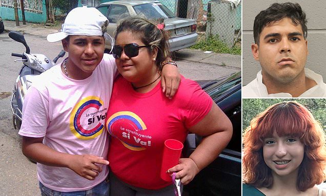 Venezuelan migrant accused of Jocelyn Nungary's rape and murder is the son of ex-regime