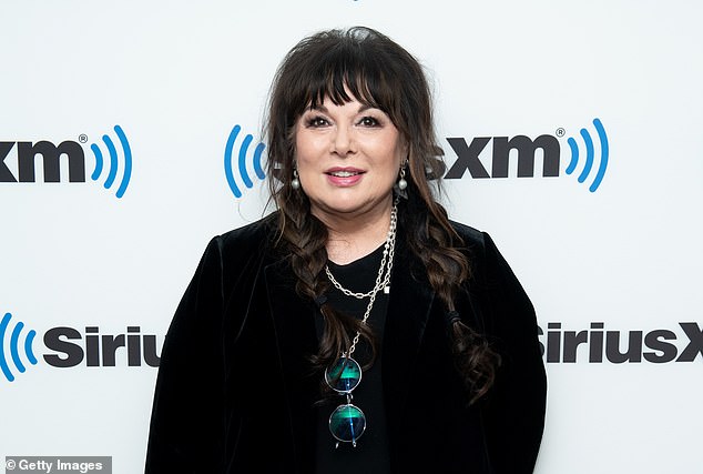 Heart singer Ann Wilson has revealed she has cancer - pictured 2022