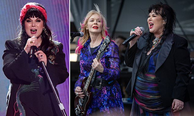 Heart singer Ann Wilson, 74, reveals she is battling cancer - as band are forced to cancel