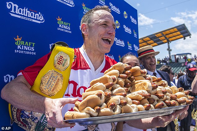 Joey Chestnut is a legendary figure when it comes to the July 4 Nathan's Hot Dog Contest