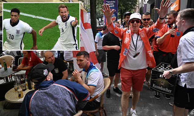 England's quarter-final clash with Switzerland will see 40,000 fans descend on Dusseldorf