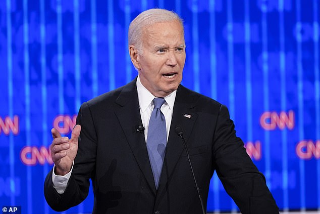 Biden struggled during a debate last week. The White House admitted he did not have a great night, but said he was suffering from a cold and a heavy schedule of international travel