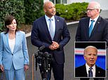 Biden's Democratic governor B-Team deals blow as they reveal they shared major 'concerns' with the president and need to find 'path to victory' - while disclosing 81-year-old is adamant he's staying in the race