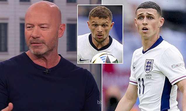 Alan Shearer names his England XI to face Switzerland in Euro 2024 quarter-final - with a