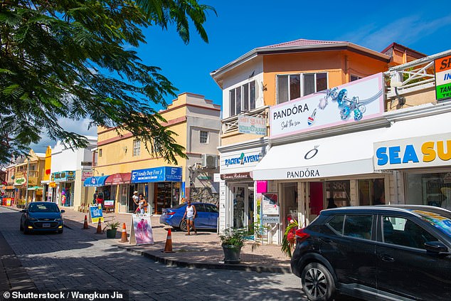 Sint Maarten's luxury shops are duty-free so goods are approximately 30 per cent cheaper than in the US