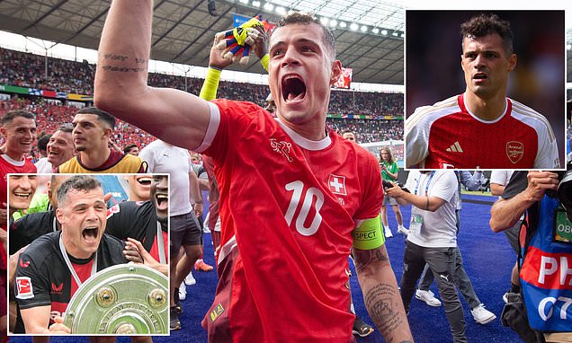 He was divisive at Arsenal but Granit Xhaka has tasted defeat TWICE in 64 games and lost
