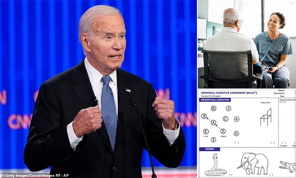 President Joe Biden needs to undergo a mental and physical health check because his condition has obviously deteriorated over the past year, a majority of likely voters revealed in an exclusive DailyMail.com poll. A stunning seven out of 10 respondents said that the president should take a cognitive test after the 81-year-old overwhelmingly concerned voters, politicians and pundits with his disastrous Atlanta presidential debate against Donald Trump.