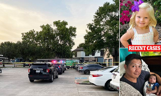 Horror as Texas girl, 4, bakes to death in hot car amid soaring temperatures - after