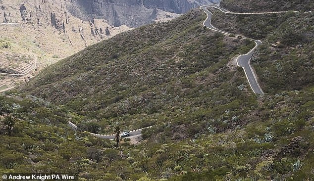 The area of Tenerife where 19-year-old Jay Slater went missing