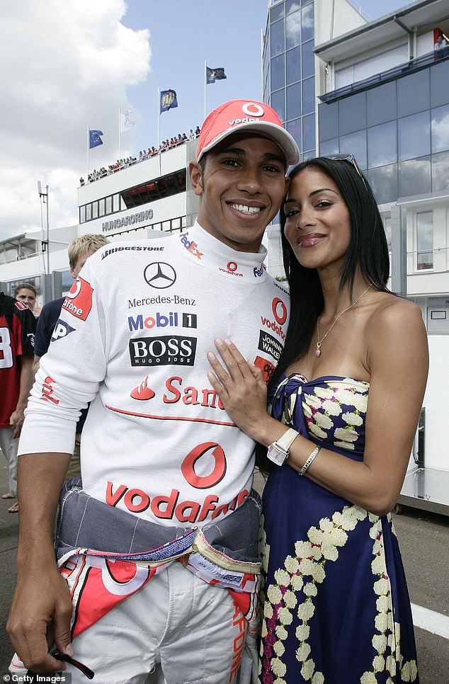 Formula One star Lewis Hamilton started dating Nicole in 2007 after meeting in Munich (seen in 2009)