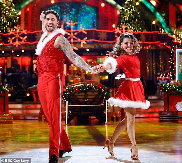 Danny previously raised eyebrows with his sizzling chemistry with pro Jowita when they appeared in Strictly's Christmas Special, receiving an impressive score of 37 out of 40
