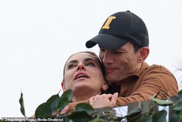 The couple appeared to be having the time of their lives as they saw Morgan headline the Great Oak Stage at the event, presented by American Express